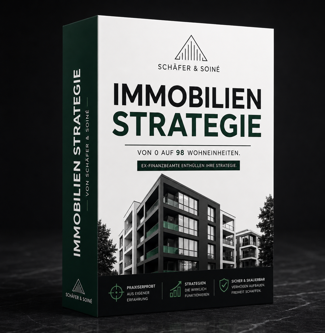 Die Immobilienstrategie — Kursmockup