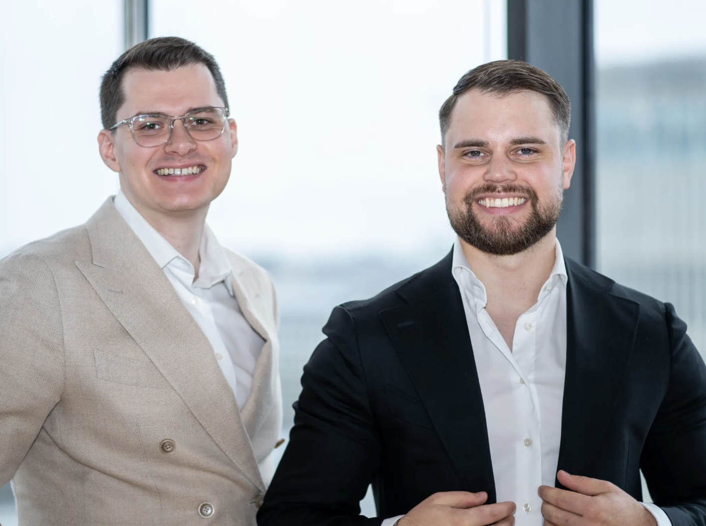 Marc Sch&auml;fer und Thomas Soin&eacute;, ehemalige Finanzbeamte
